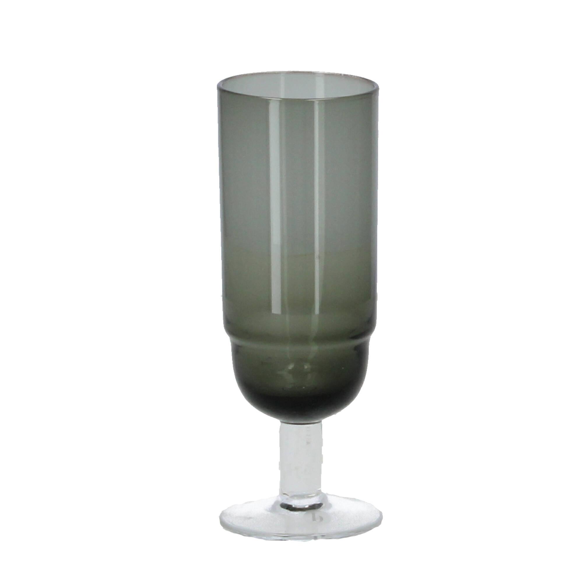 Broste Copenhagen Champagnerglas Nordic Bistro 200 ml smoke
