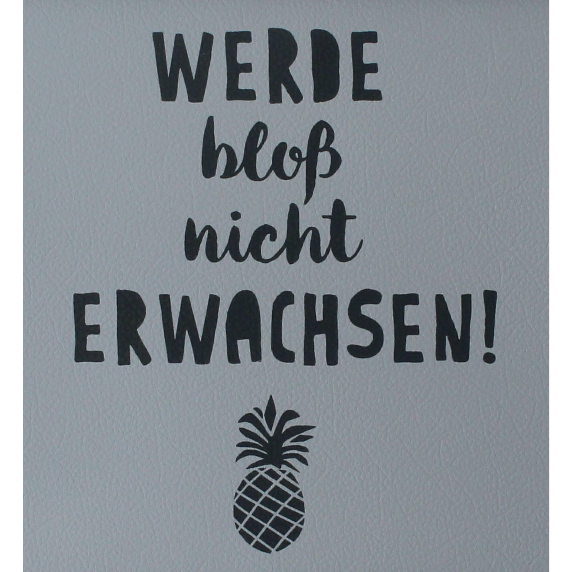 House of Emotions Spruchband Werde bloß nicht dunkler Rahmen House of Emotions Spruchband Werde bloß nicht dunkler Rahmen