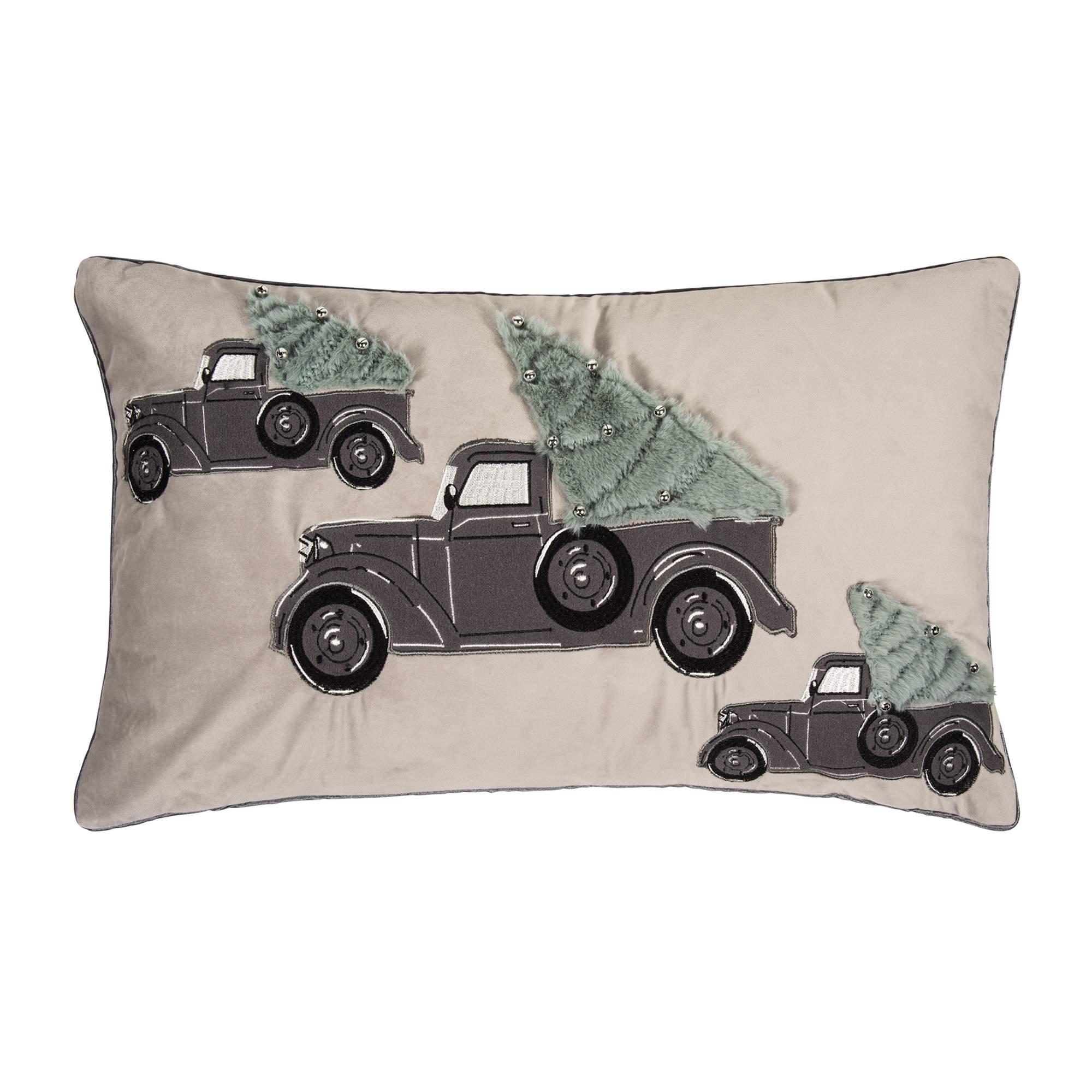 pad Jokes Kissenbezug 35 x 60cm grau Auto