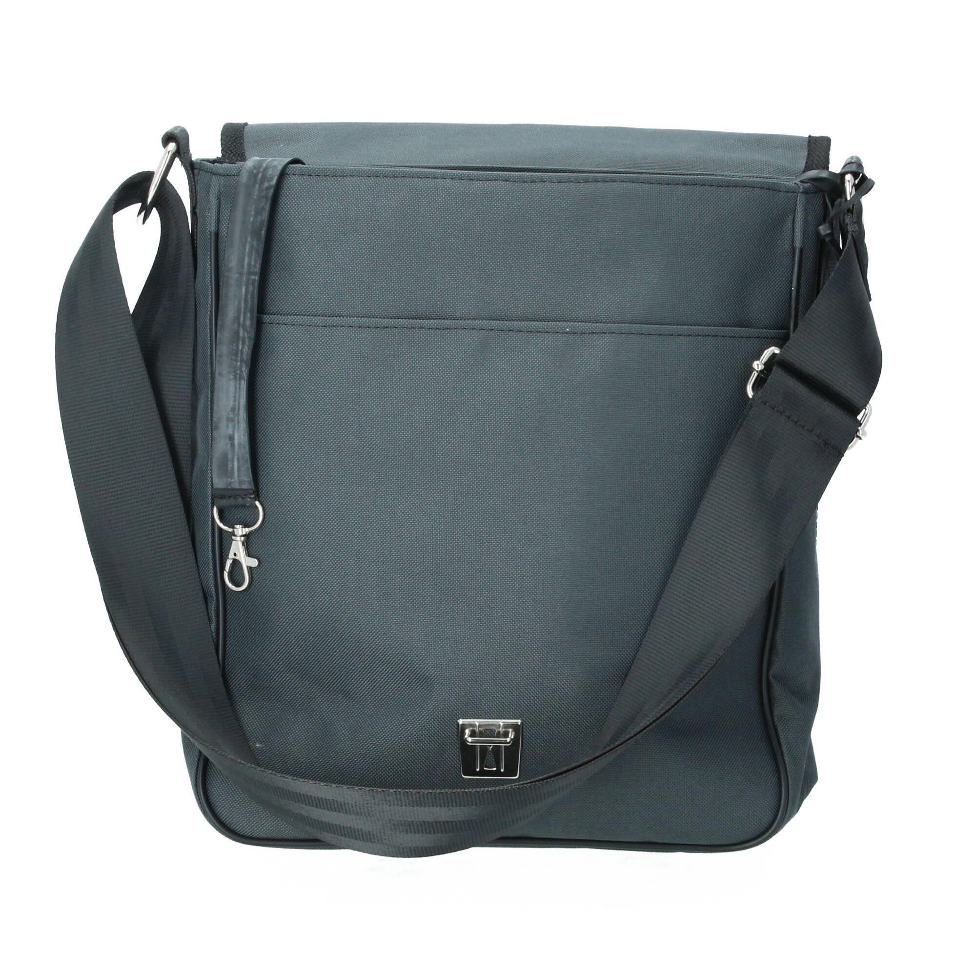Stef Fauser Umhängetasche Velotti 33x30x8 cm anthrazit Stef Fauser Umhängetasche Velotti 33x30x8 cm anthrazit