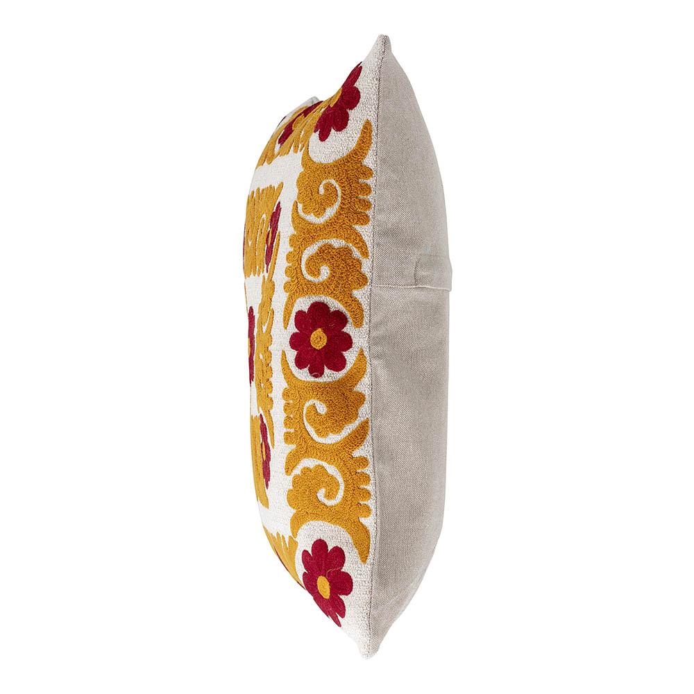 Bloomingville Kissen 50x50 cm Blumen mehrfarbig Baumwolle Bloomingville Kissen 50x50 cm Blumen mehrfarbig Baumwolle