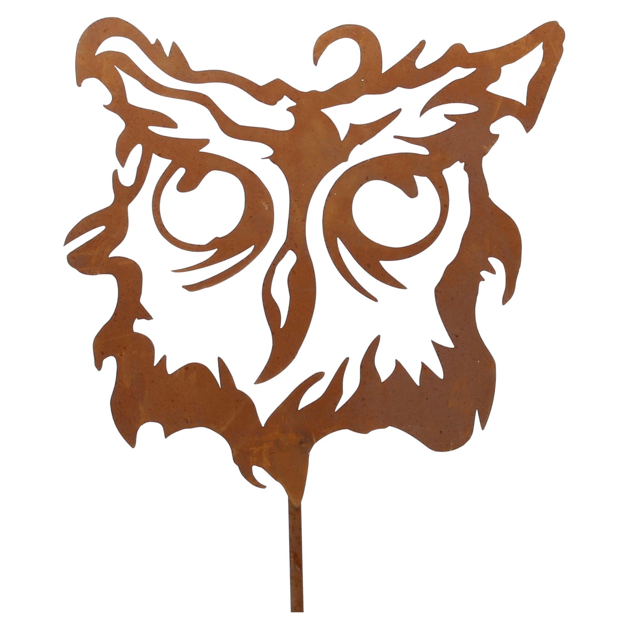 Ferrum Gartenstecker Ederost Käuzchen Eule Ferrum Gartenstecker Ederost Käuzchen Eule