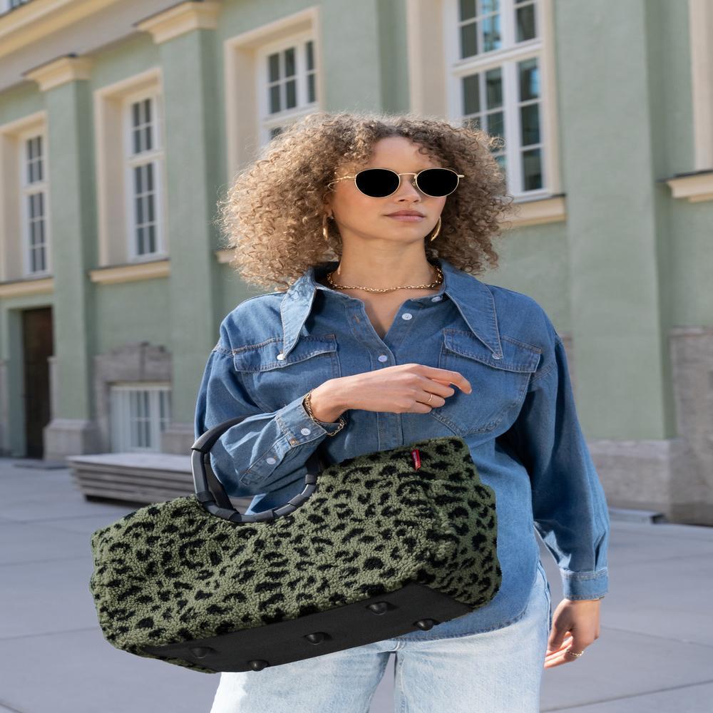 reisenthel Umhängetasche loopshopper M Teddy Leo Olive OS5055