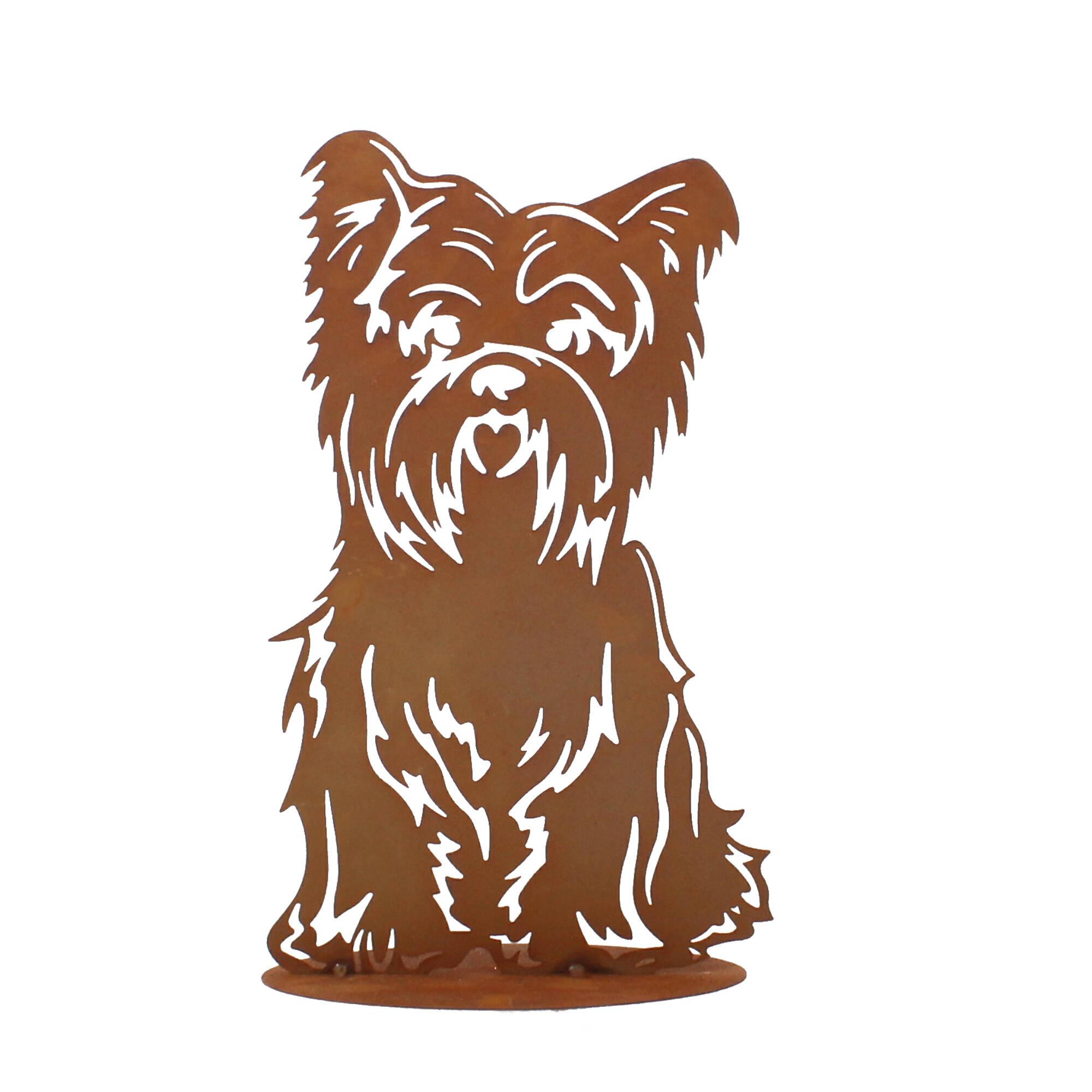 Ferrum Gartendeko Hund Bello 52x31cm Edelrost 5-0526 Ferrum Gartendeko Hund Bello 52x31cm Edelrost 5-0526