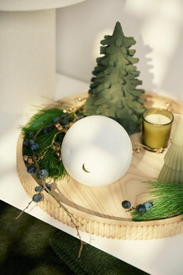 räder Living Kugel LED Kugeleuchte Winternacht Porzellan 0092595 räder Living Kugel LED Kugeleuchte Winternacht Porzellan 0092595