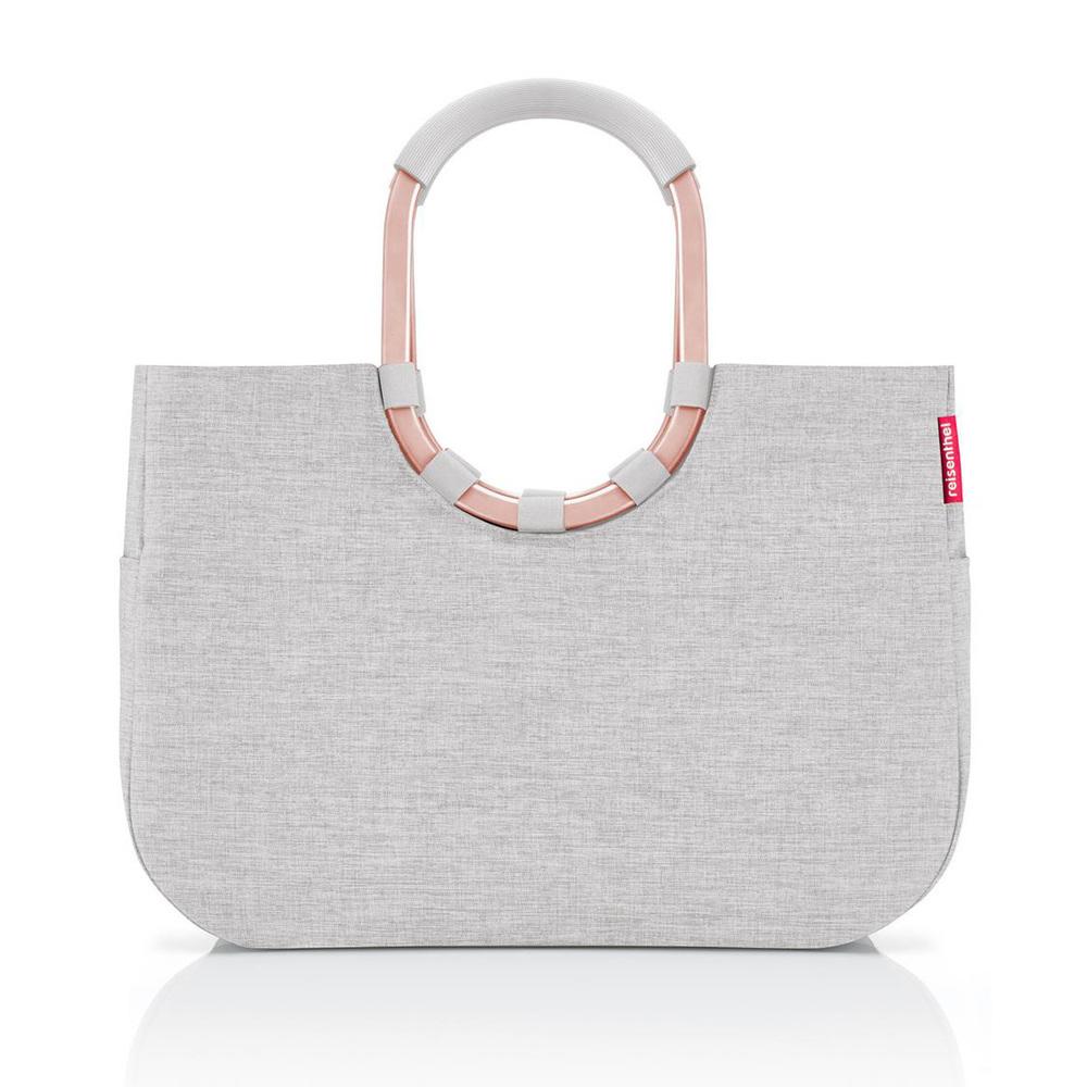 reisenthel Umhängetasche loopshopper L Frame Sky Rose Grau
