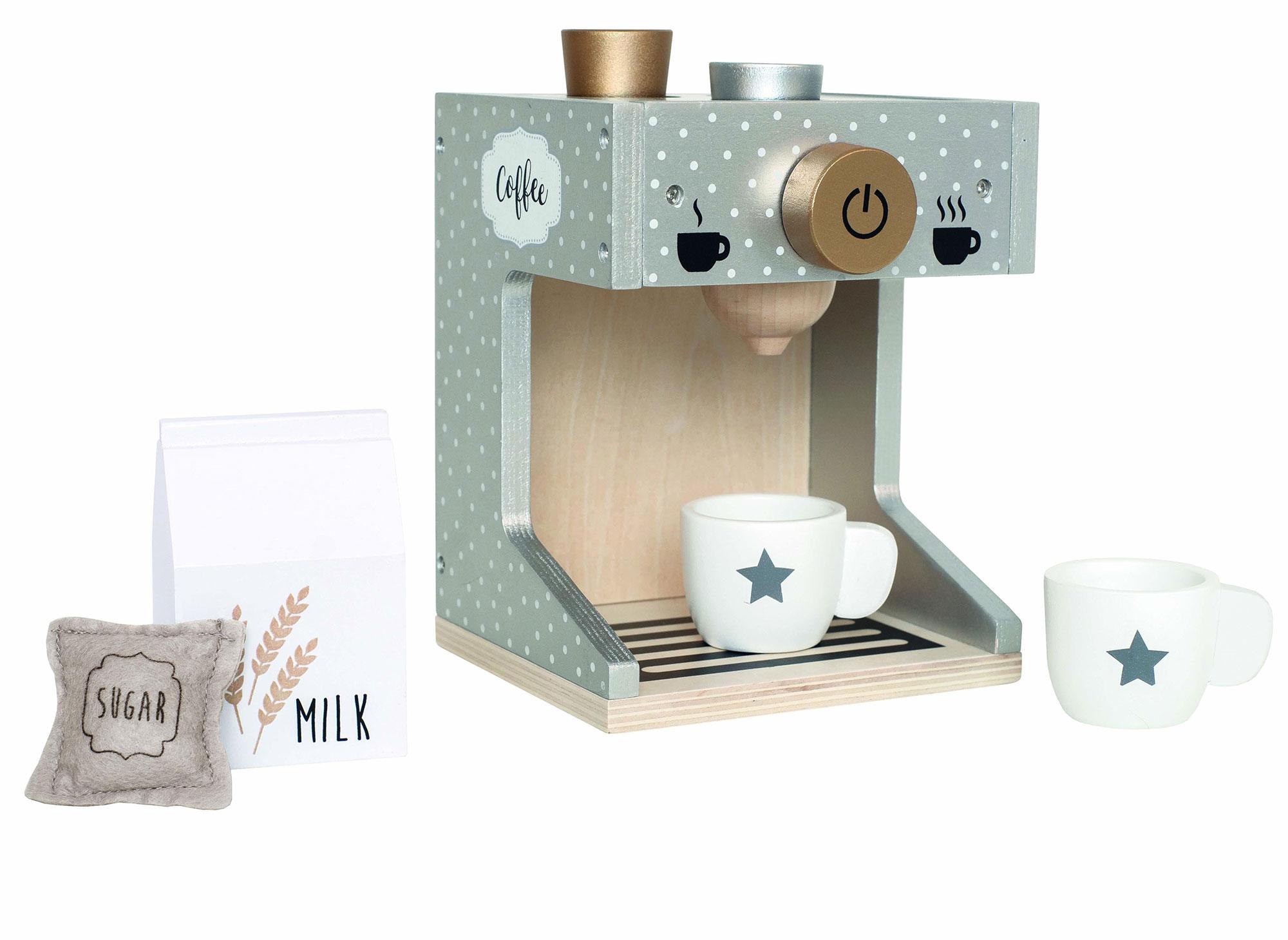 JaBaDaBaDo Kaffeemaschine Holzspielzeug Spiele Set 3+ JaBaDaBaDo Kaffeemaschine Holzspielzeug Spiele Set 3+