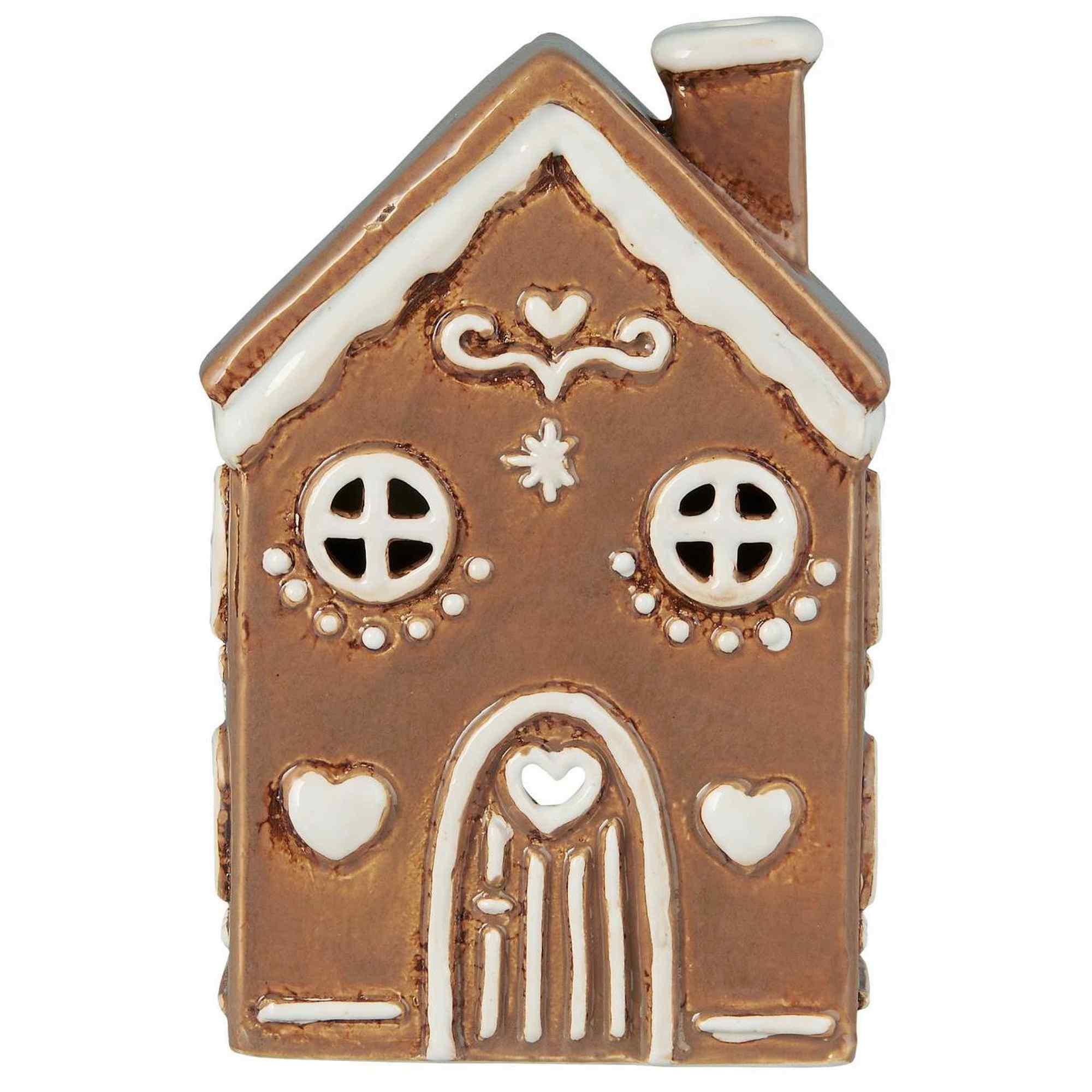 IB Laursen Lichthaus Stillenat Gingerbread Rundbogentür Teelichthalter IB Laursen Lichthaus Stillenat Gingerbread Rundbogentür Teelichthalter