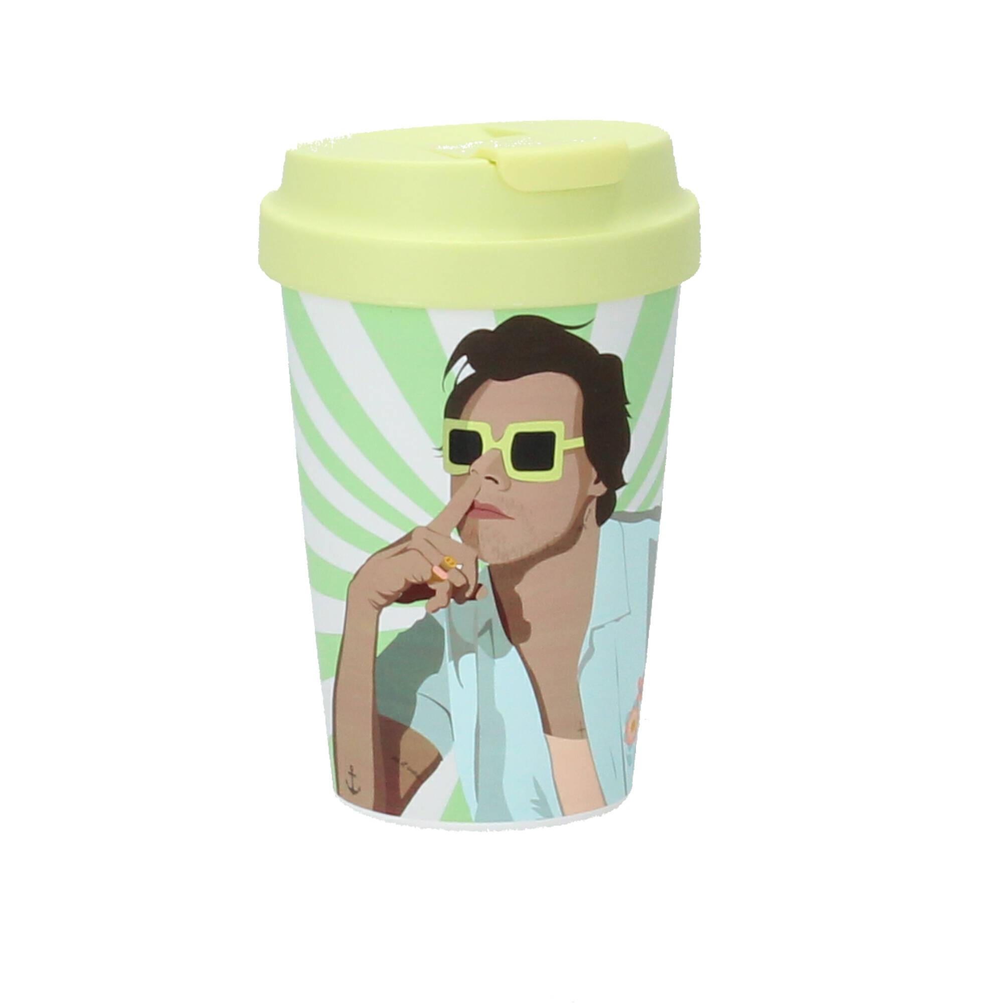 chic.mic Kaffeebecher bioloco plant easy cup Golden Boy