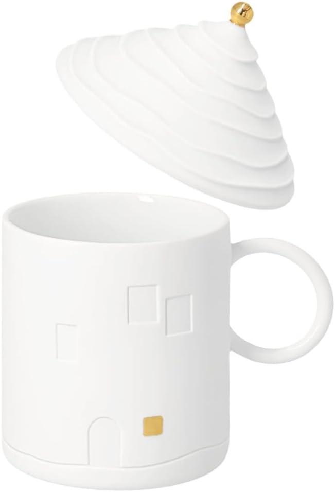räder Design Haustasse Kugel Porzellan weiß 0092593