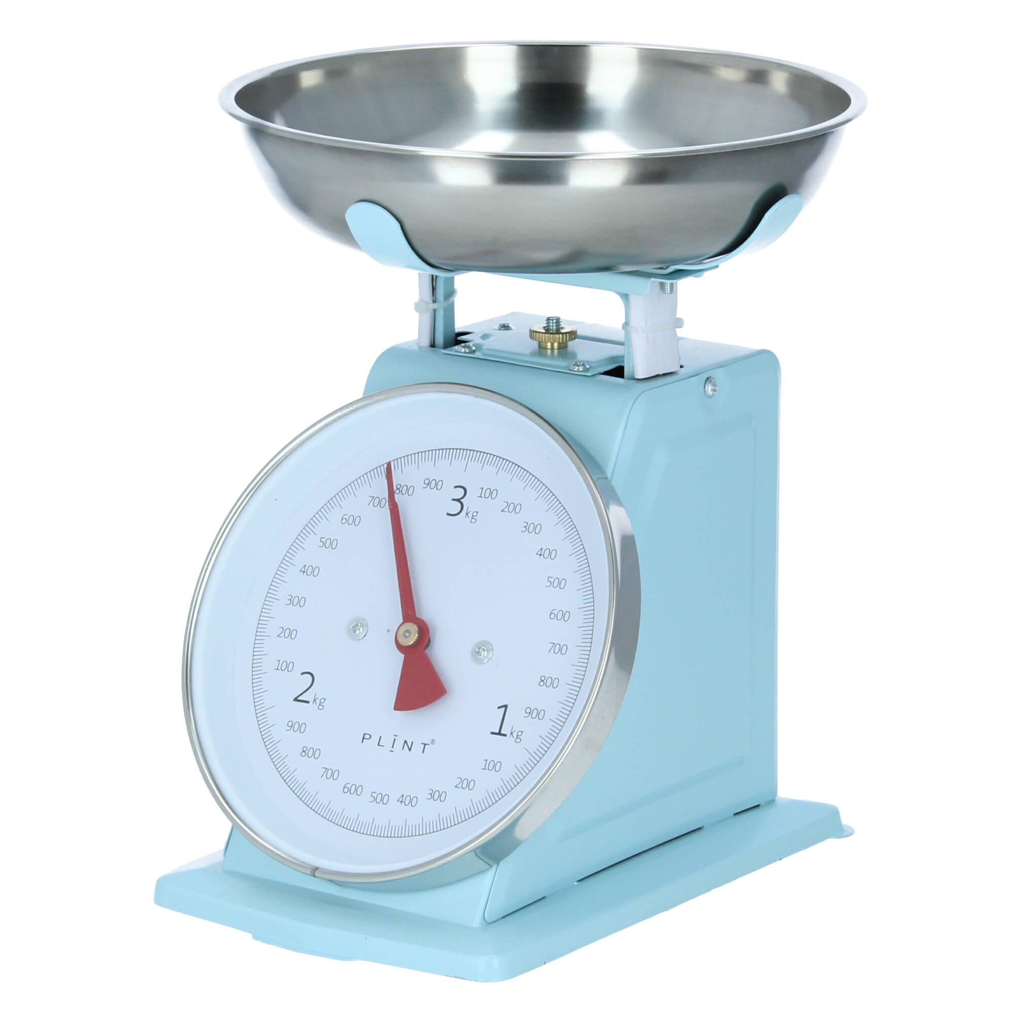 Plint Küchenwaage Retro ice pastellblau