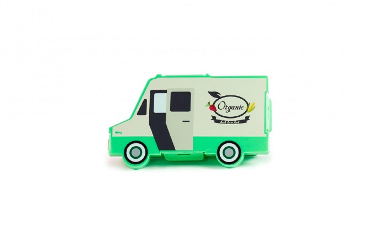 Doiy Lunchbox, Truck Grün, Frühstücksbox, DYFOODTOR Doiy Lunchbox, Truck Grün, Frühstücksbox, DYFOODTOR