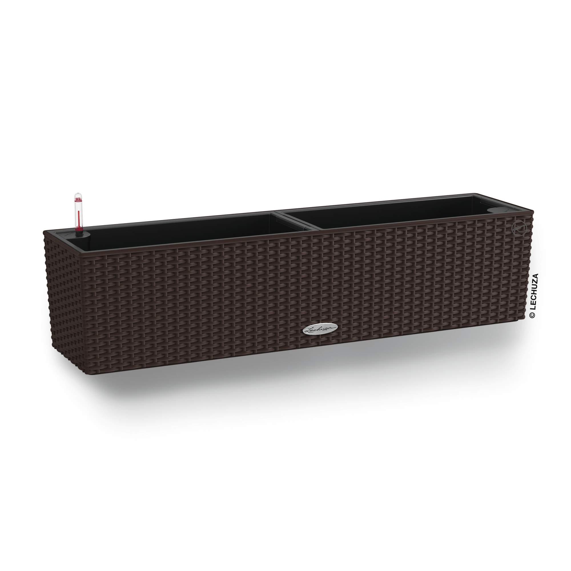 Lechuza Blumenkasten Balconera Cottage 80 mokka braun Lechuza Blumenkasten Balconera Cottage 80 mokka braun