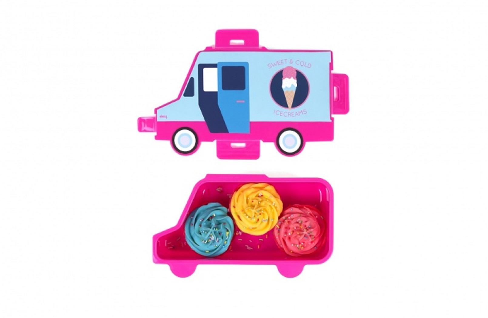 Doiy Lunchbox, Ice Cream Sweet Truck Frühstücksbox, DYFOODTSW Doiy Lunchbox, Ice Cream Sweet Truck Frühstücksbox, DYFOODTSW