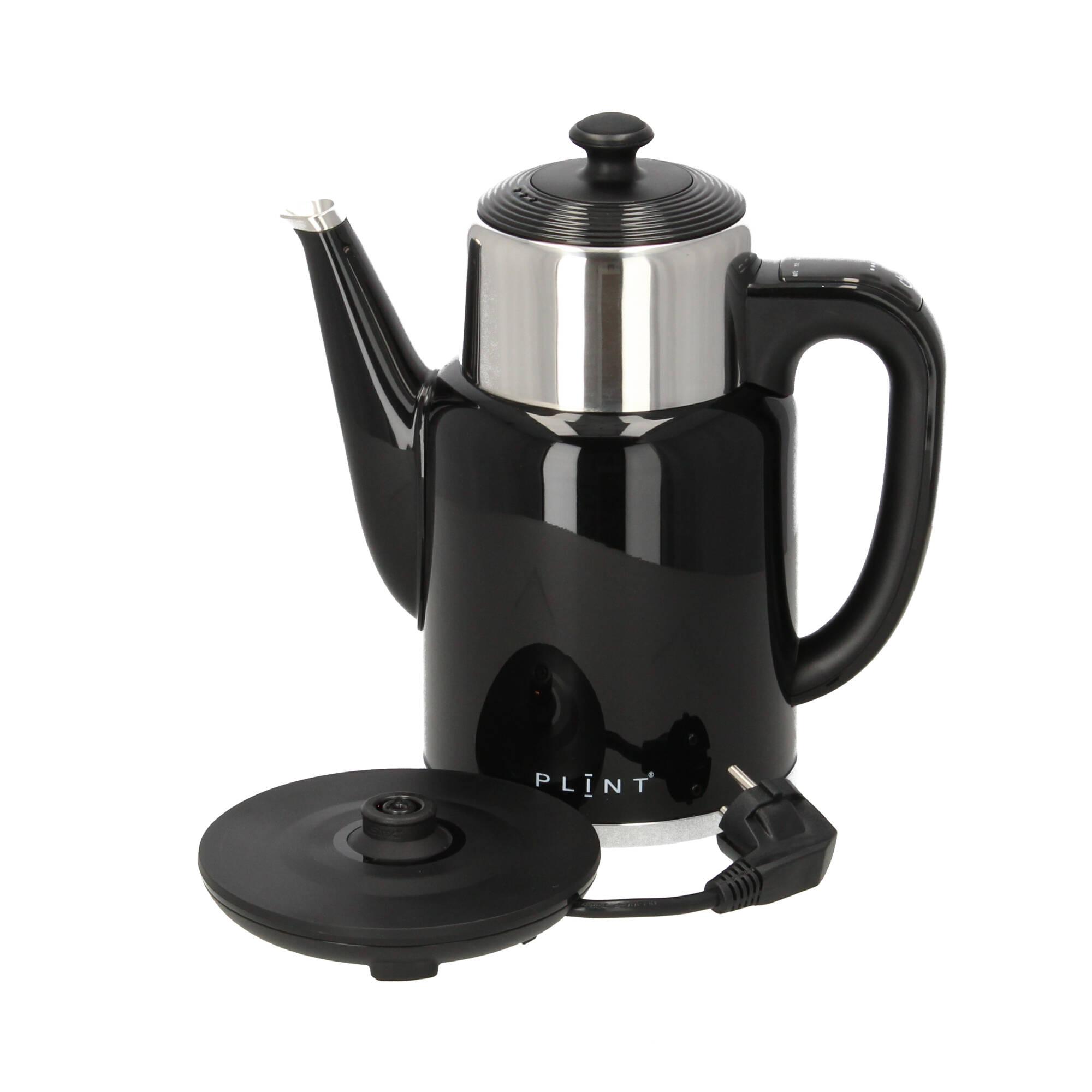Plint Wasserkocher Warmhaltefunktion Retro-Design 1,7l schwarz Plint Wasserkocher Warmhaltefunktion Retro-Design 1,7l schwarz