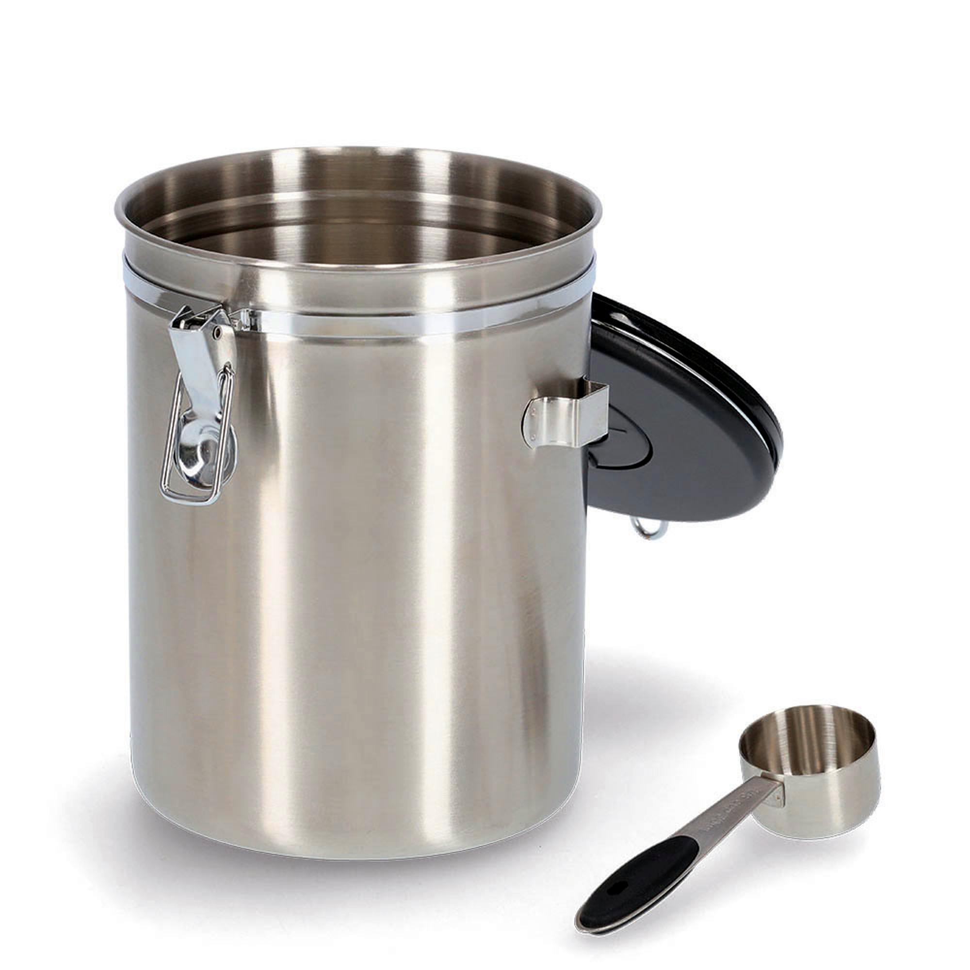 Zeller Vorratsdose Kaffeedose mit Löffel Edelstahl 2700ml 27368