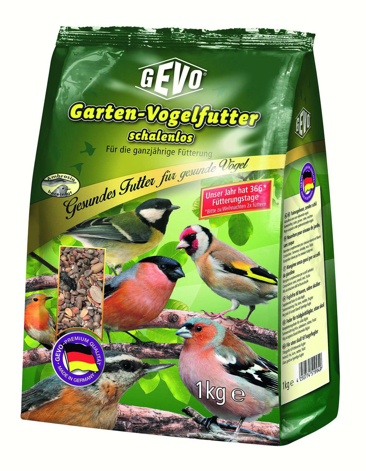 GEVO Garten-Vogelfutter schalenlos 1Kg GEVO Garten-Vogelfutter schalenlos 1Kg