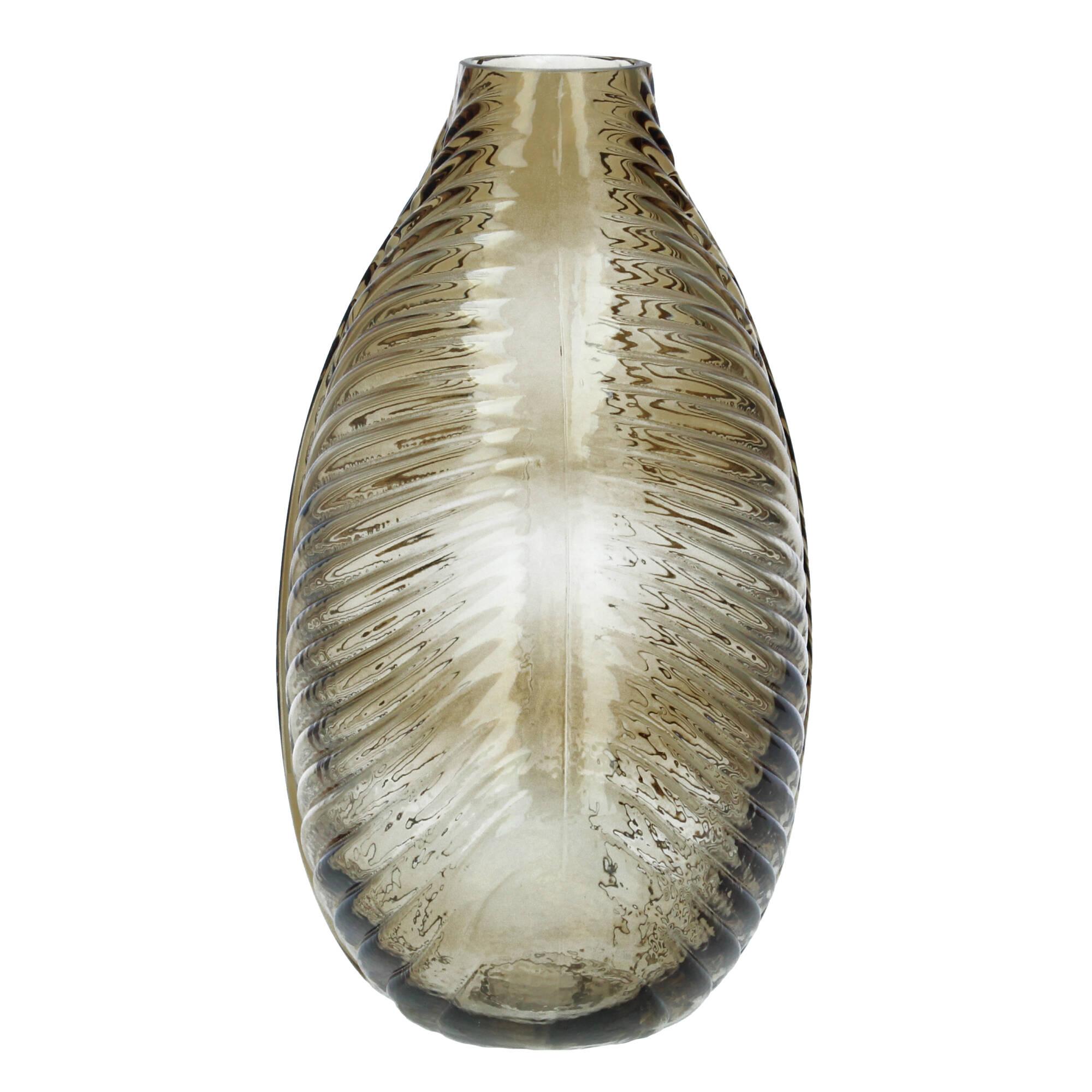 Bloomingville Vase 36cm Glas braun