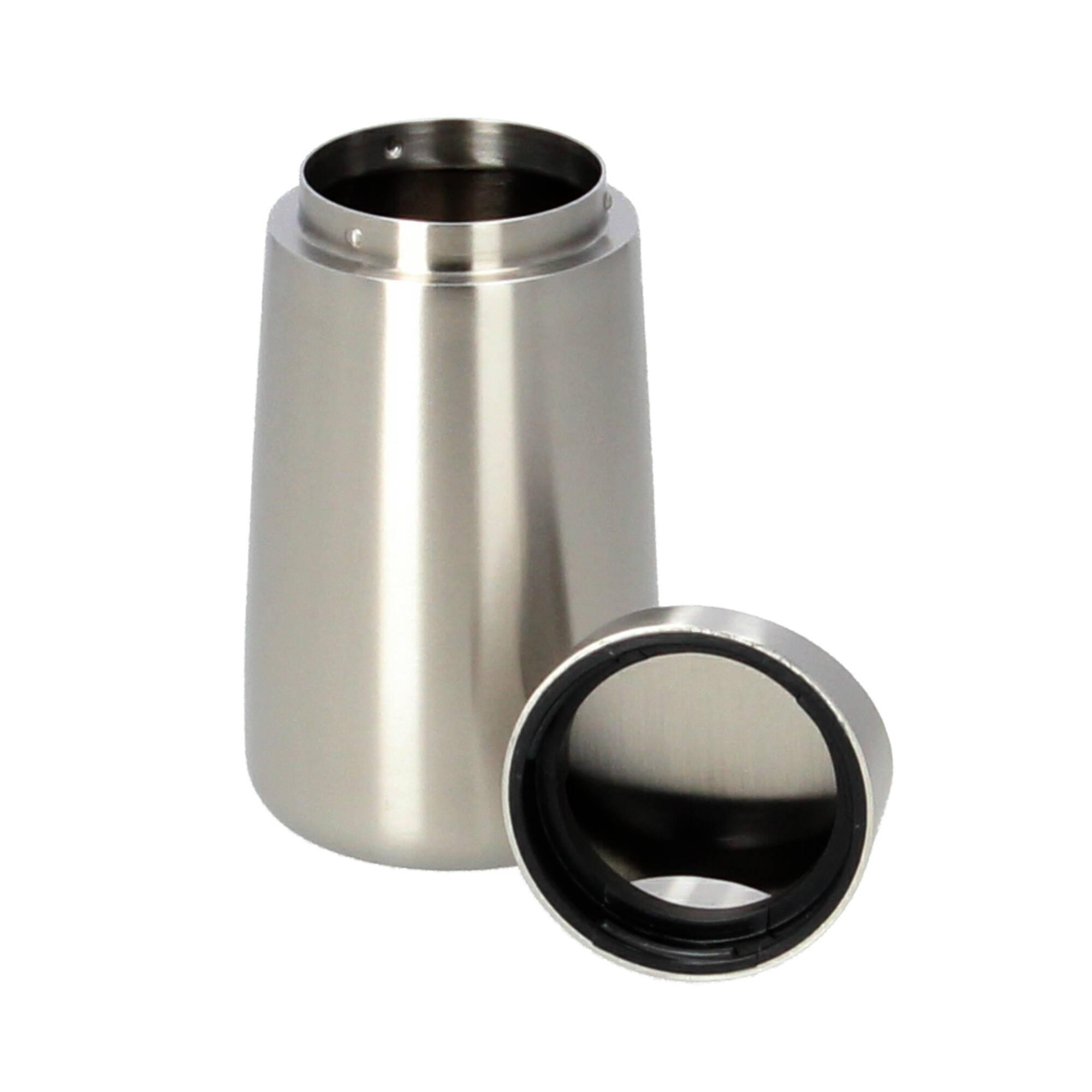 Zack Bevo Zuckerstreuer 280ml Edelstahl seidenmatt