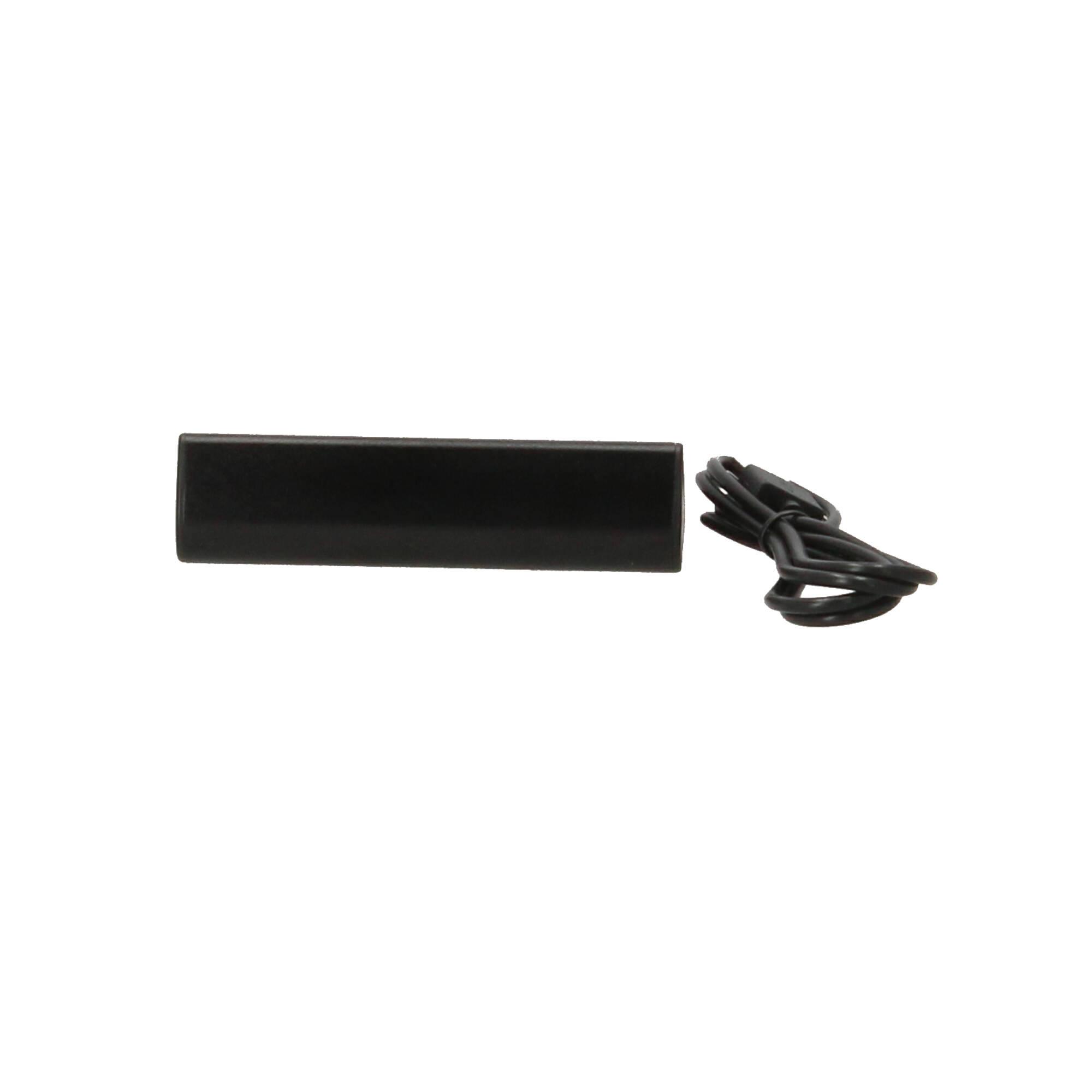 Loooqs 2.200 mAh Solar Powerbank schwarz