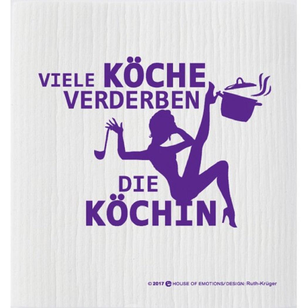 House of Emotions Spüllappen Viele Köche 720127 House of Emotions Spüllappen Viele Köche 720127