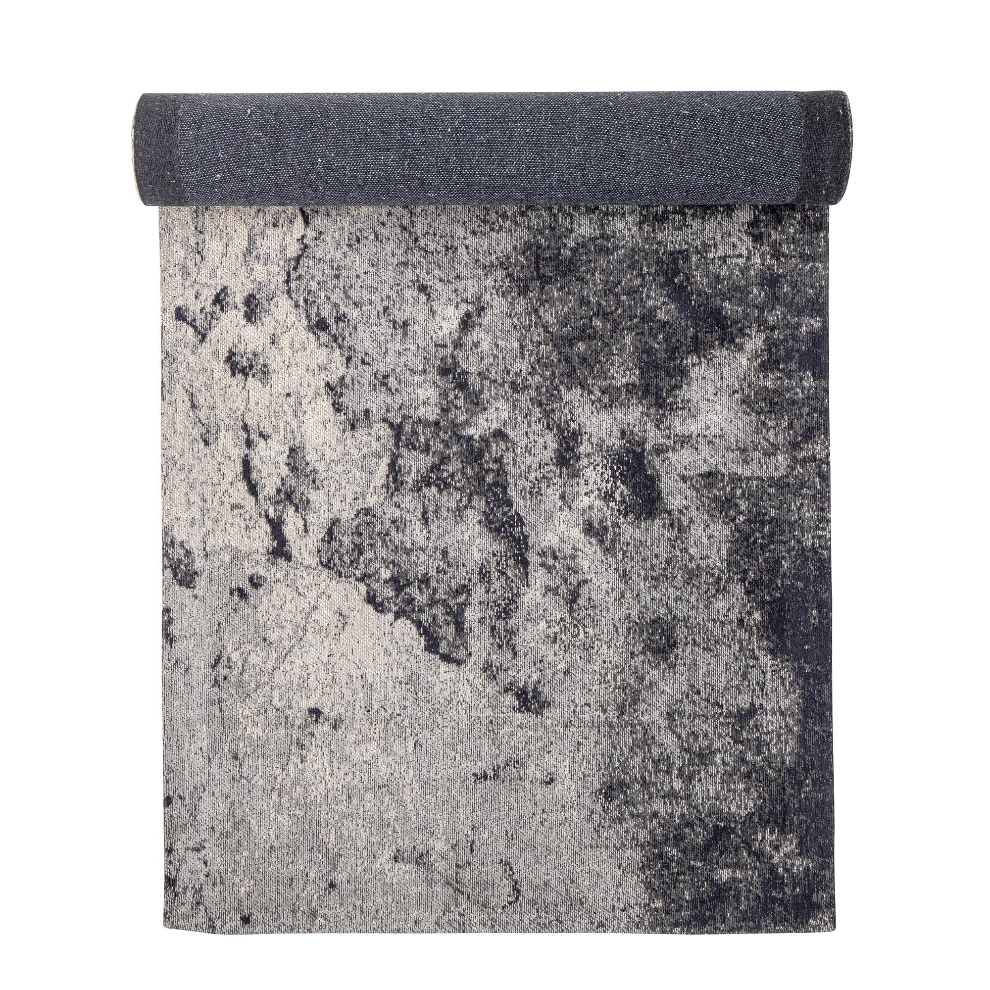 Bloomingville Teppich 243x76x1 cm grau