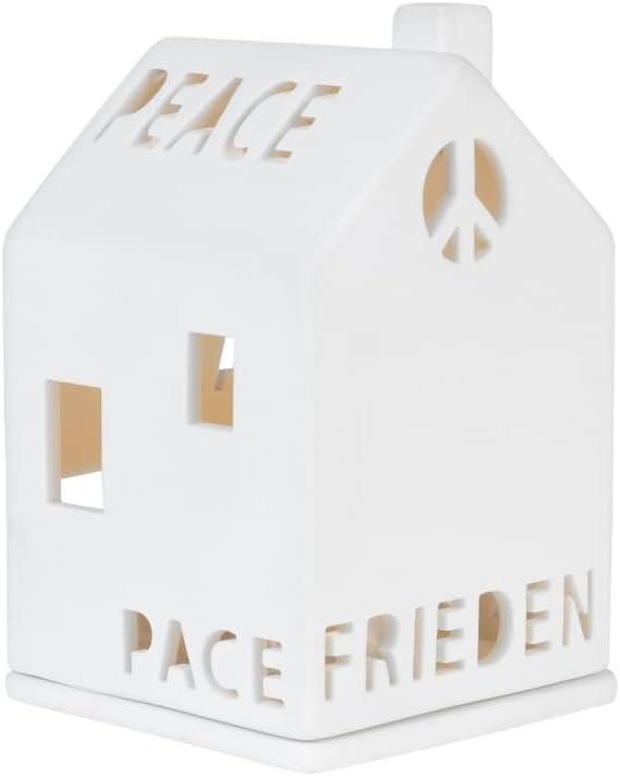 räder Lichthaus Frieden Teelichthalter weiß 0017302