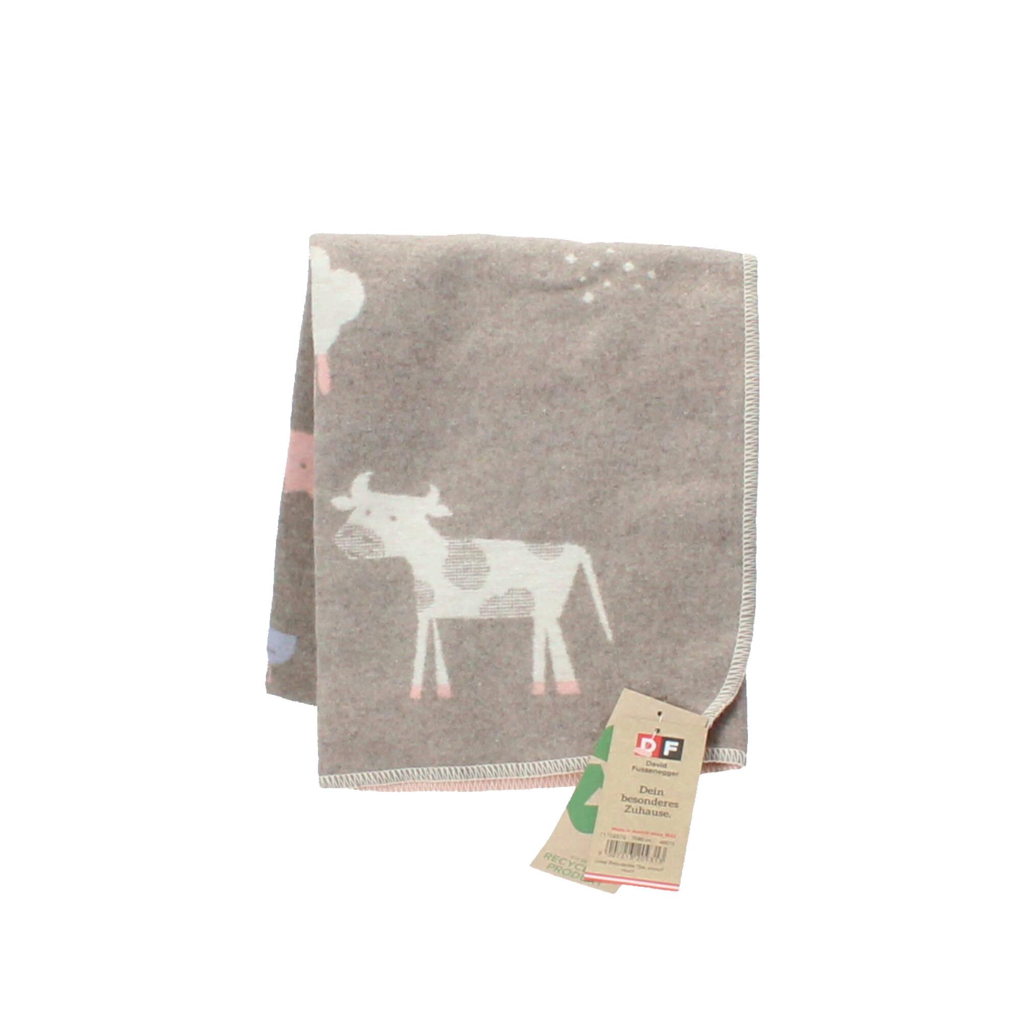 David Fussenegger Kuscheldecke Babydecke Bauernhof rauch