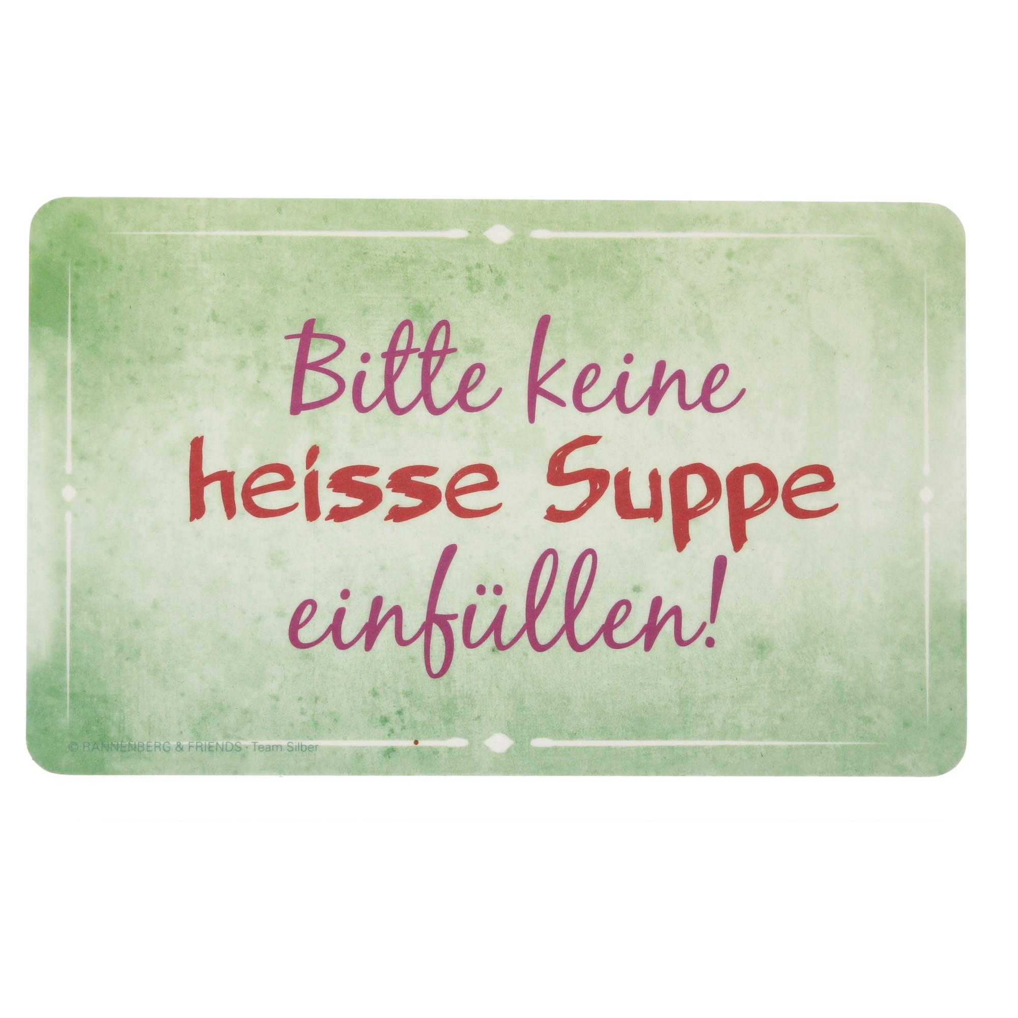 Rannenberg & Friends Frühstücksbrettchen Heiße Suppe