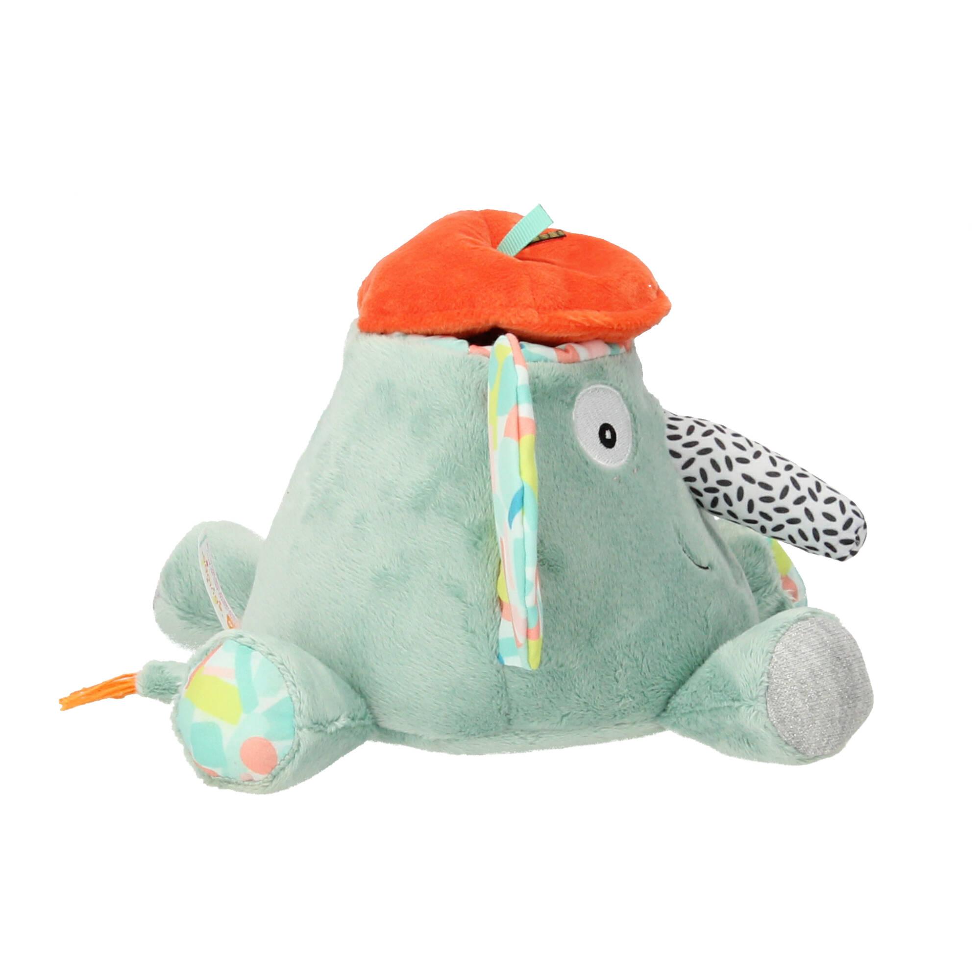 Ebulobo Activity Spielzeug Ziggy Elefant mit 3 Spielfiguren Giraffe Elefant Vogel Ebulobo Activity Spielzeug Ziggy Elefant mit 3 Spielfiguren Giraffe Elefant Vogel