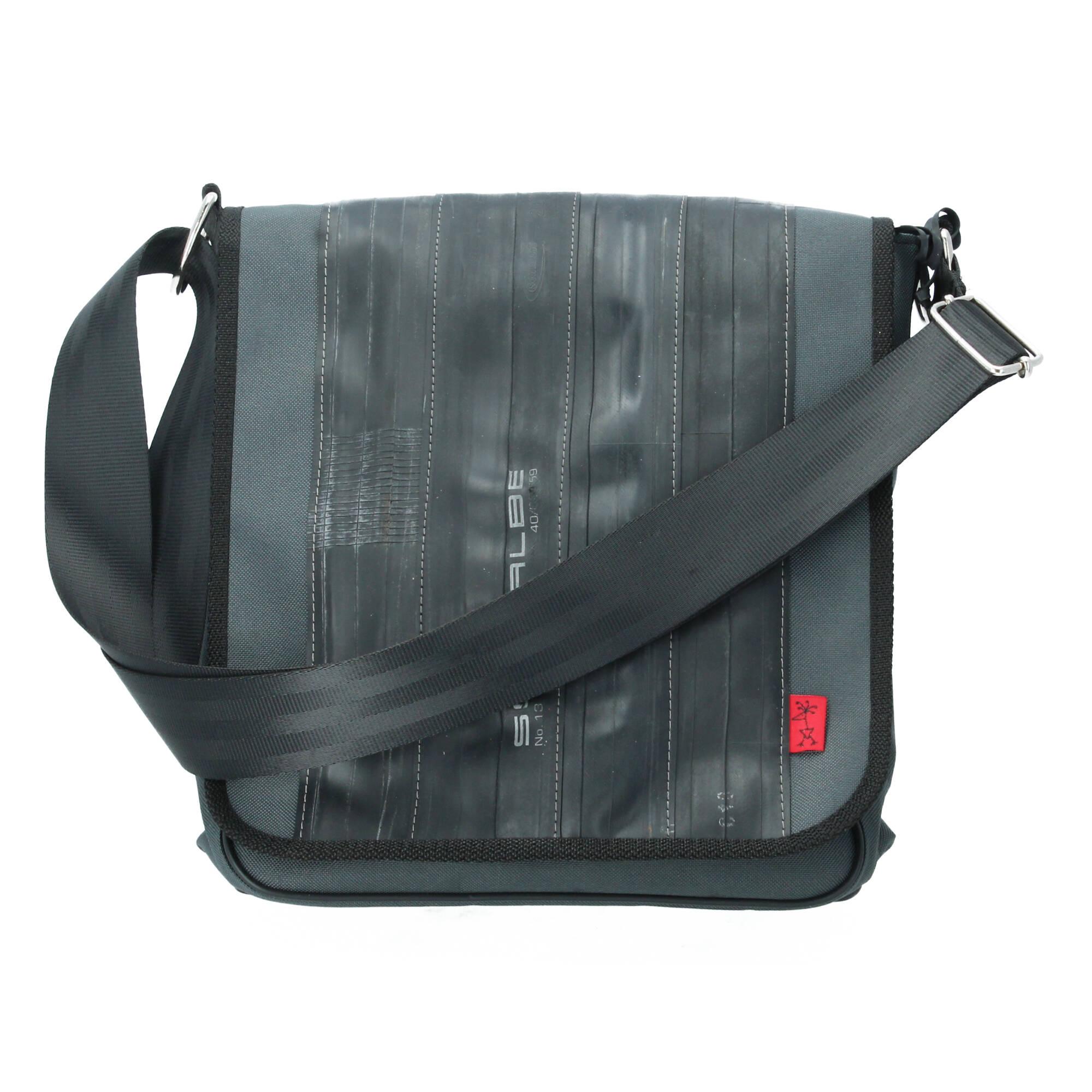 Stef Fauser Umhängetasche Velotti 33x30x8 cm anthrazit