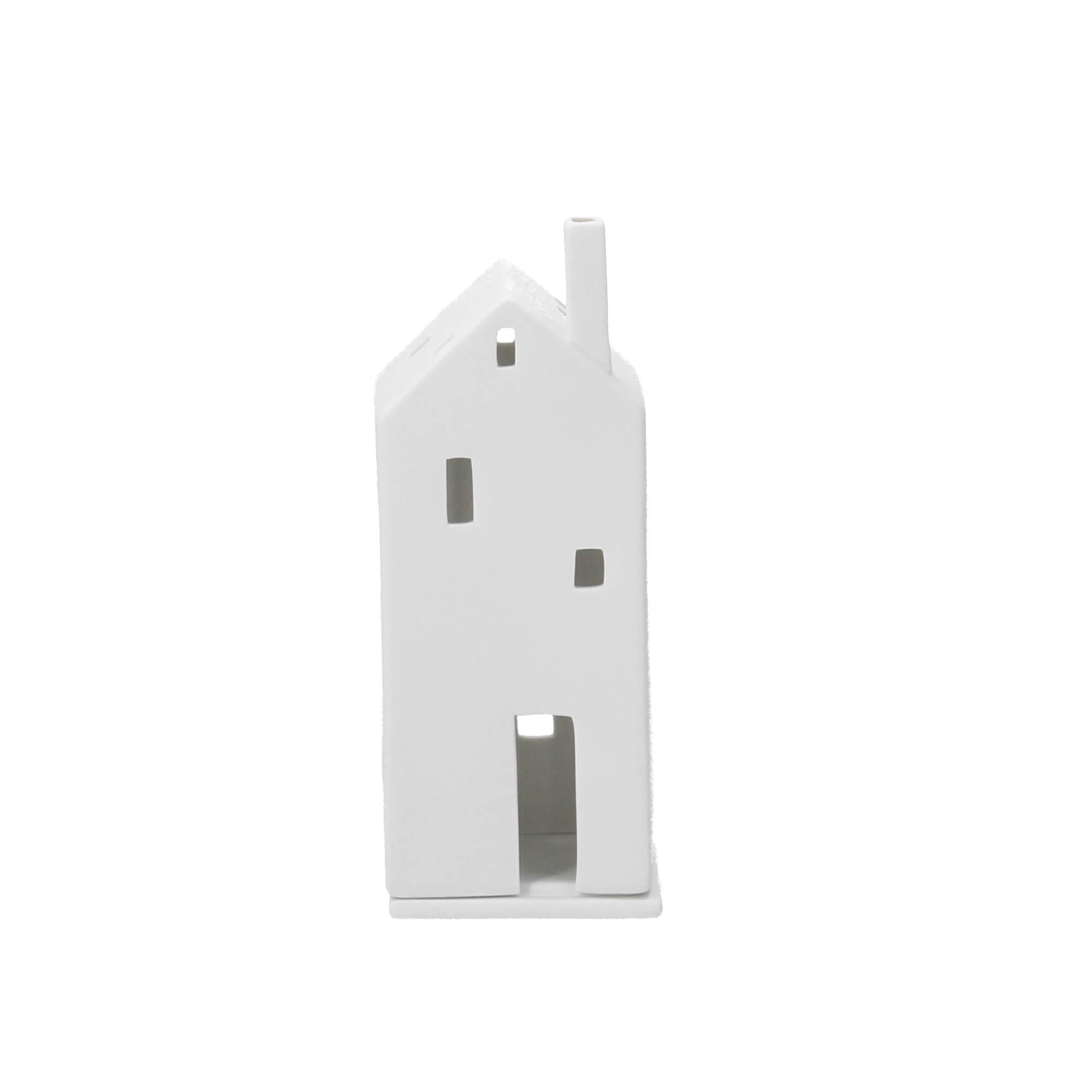 räder Zuhause Lichthaus große Tür Porzellan 19 cm weiß