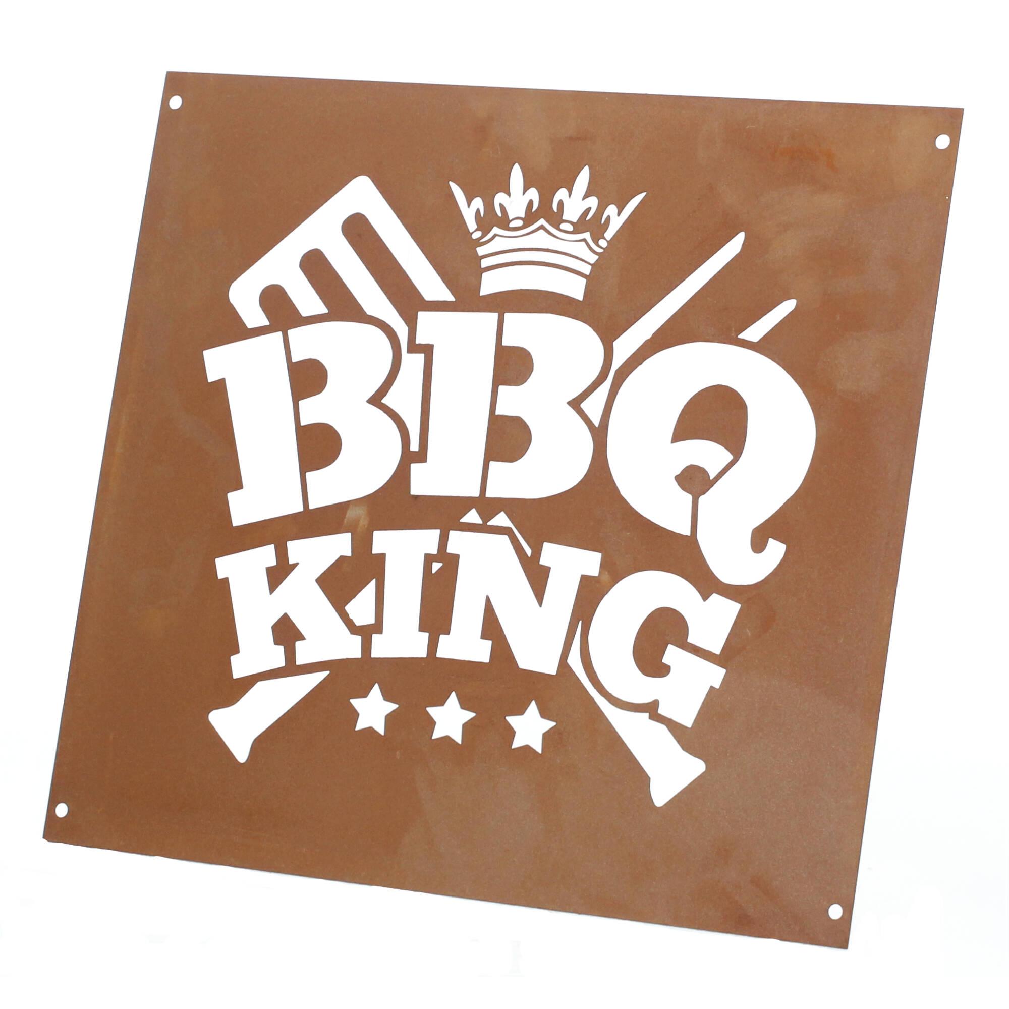 Ferrum Wandbild Edelrost BBQ-King Ferrum Wandbild Edelrost BBQ-King
