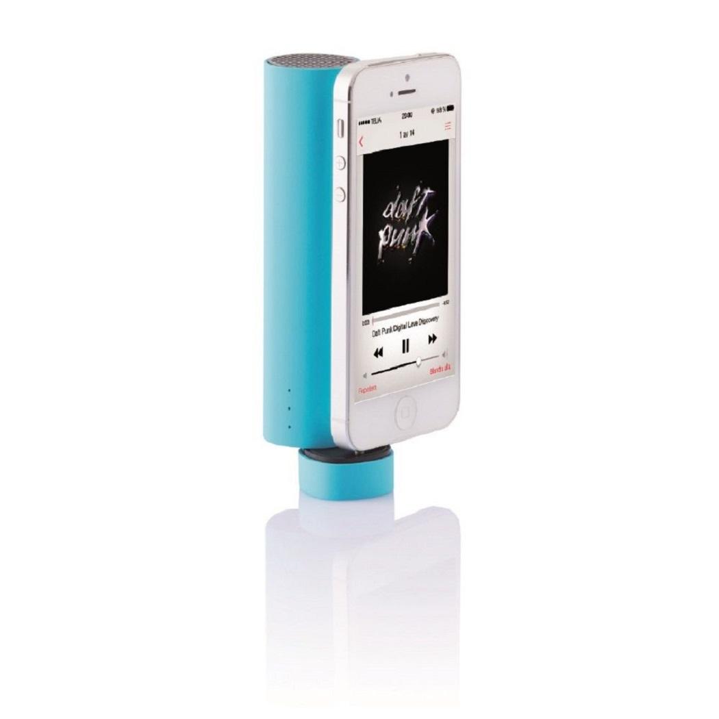 Loooqs Backup-Battery Speaker Lautsprecher & Ladeakku schwarz, P326.821