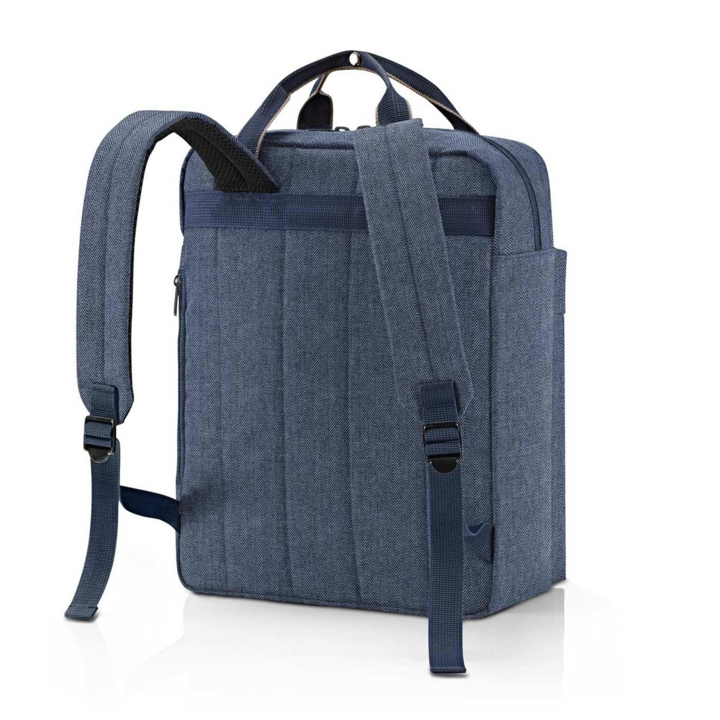 reisenthel Rucksack allday backpack M herringbone dark blue EJ4113 reisenthel Rucksack allday backpack M herringbone dark blue EJ4113